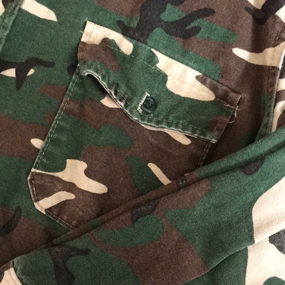 Camouflage Button Up - Picture 3 of 7